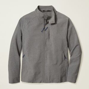 Bonobos Men's Tour Harrington Golf Jacket - SMALL - NEW! - Charcoal